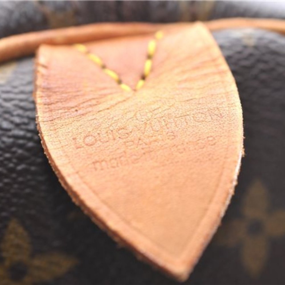 SALE! Vintage Louis Vuitton Keepall 55 Monogram Satchel Shoulder Bag Leather - Picture 6 of 15